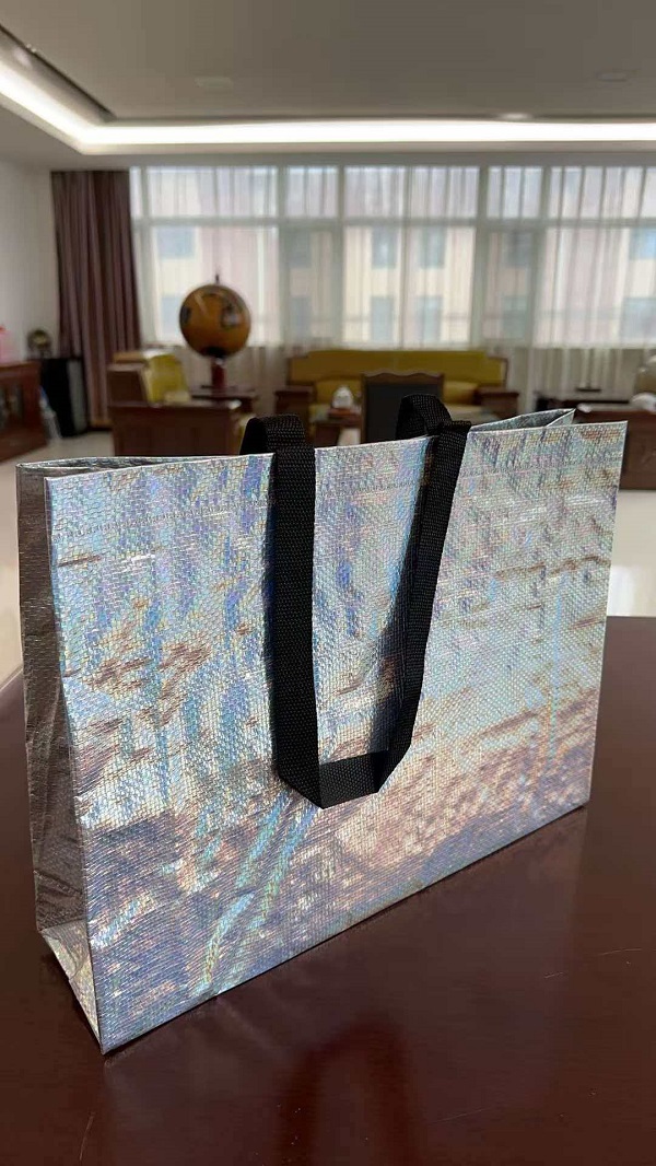 Beg Tote Tenunan Filem Laser Baru RGS PACKAGING