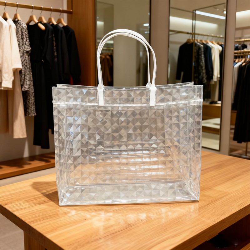 Beg Tote Hadiah Berlapis Kesan 3D