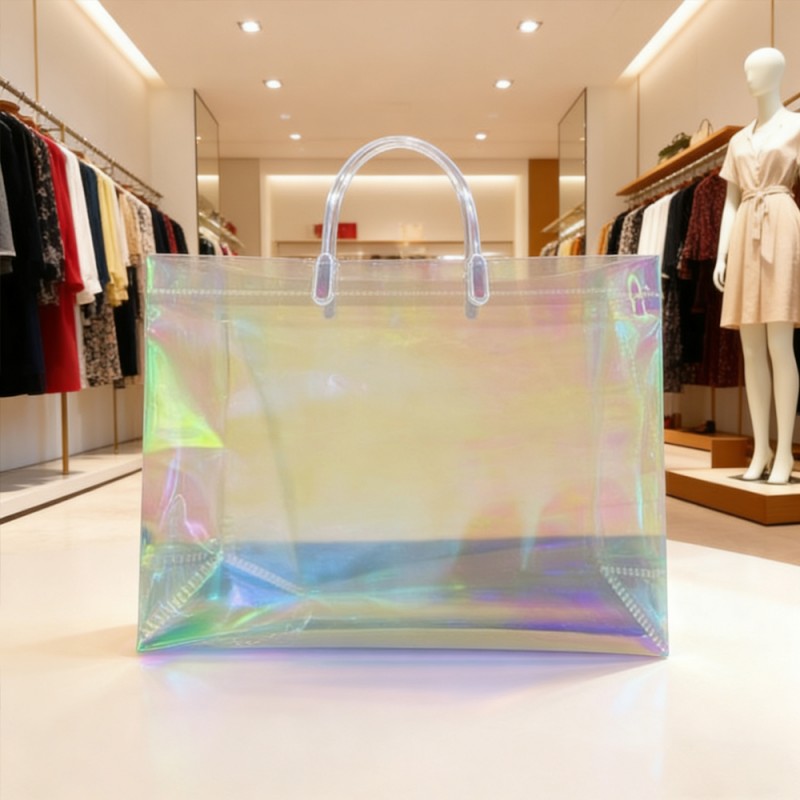 Beg Tote Hadiah Berlapis PE dan PE