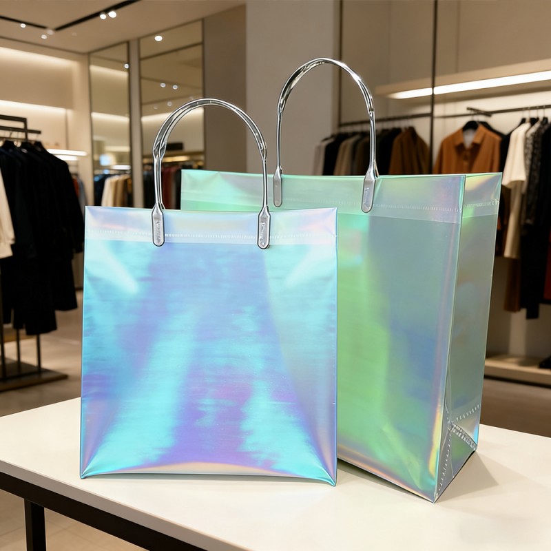 Beg Tote Hadiah Berlapis PET dan PE