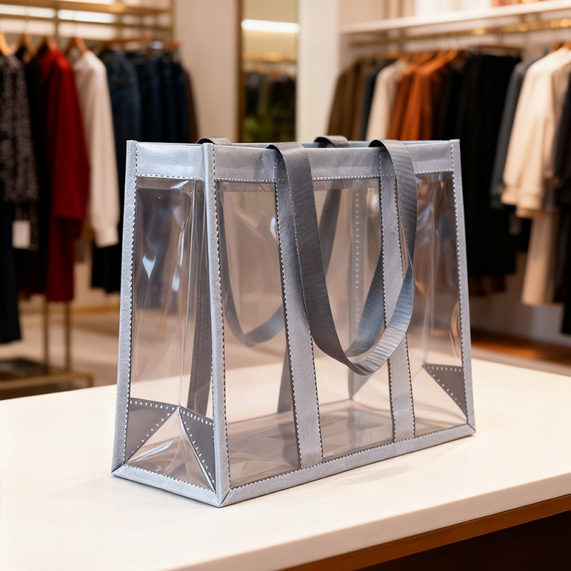 Beg Tote Hadiah Berlapis Tiga Lapisan